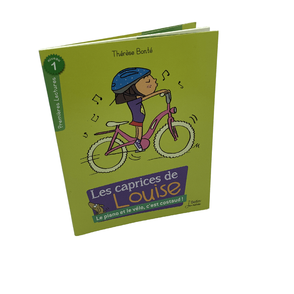 Les caprices de Louise - Le piano et le vélo, c'est costaud ! - KIDIBAM