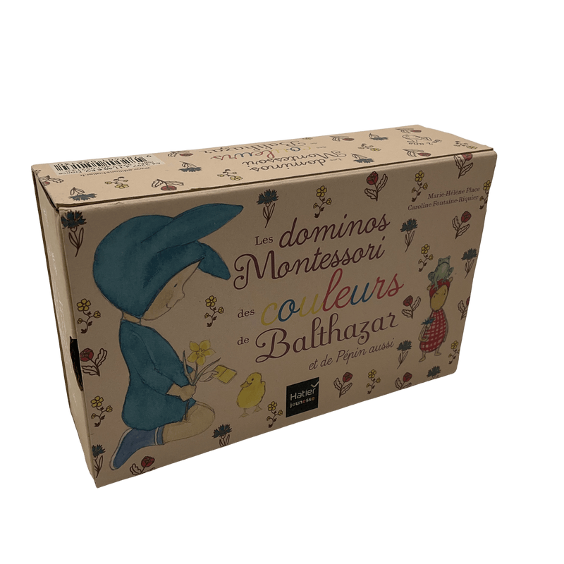 Les dominos Montessori des couleurs de Balthazar - KIDIBAM