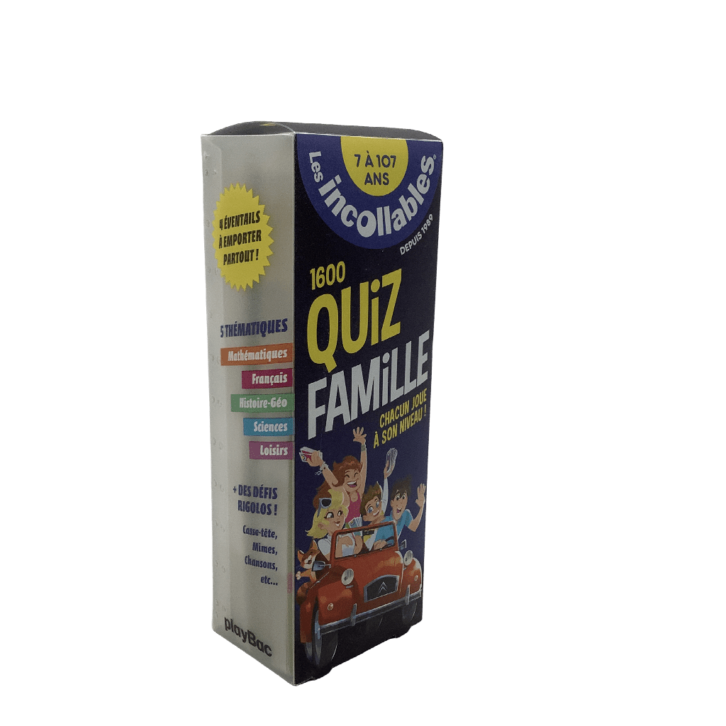 Les Incollables Quiz famille - KIDIBAM