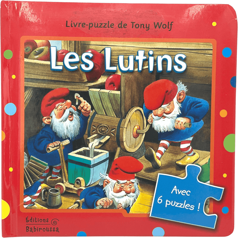 Les Lutins - livre-puzzle - KIDIBAM