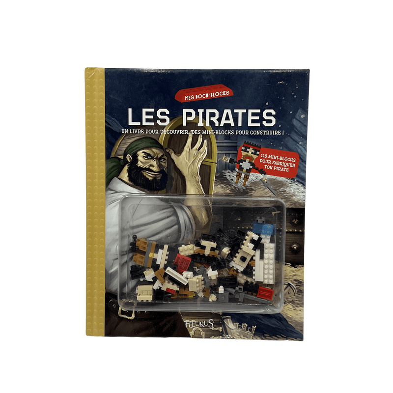 Les pirates - livre à construire - KIDIBAM