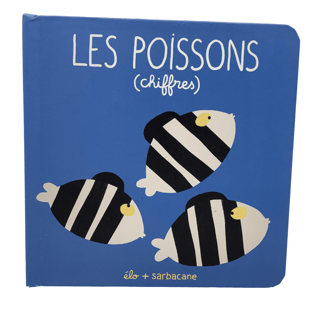Les Poissons - Chiffres livre animé - KIDIBAM