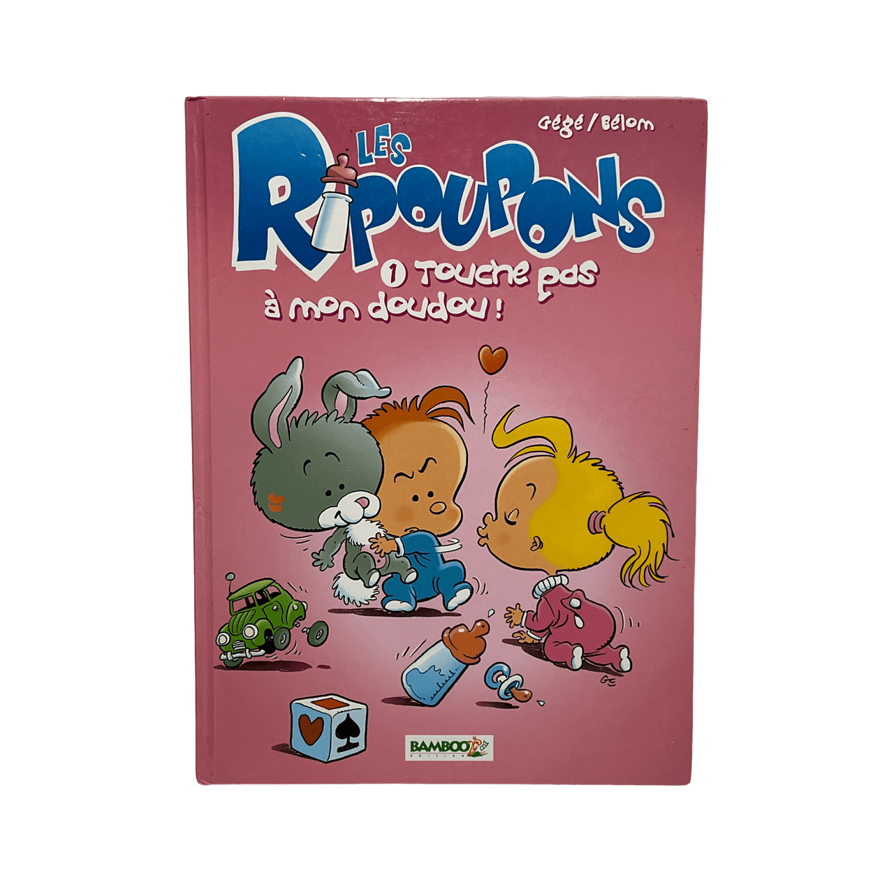 Les Ripoupons Tome 1 - Touche pas à mon doudou ! - KIDIBAM