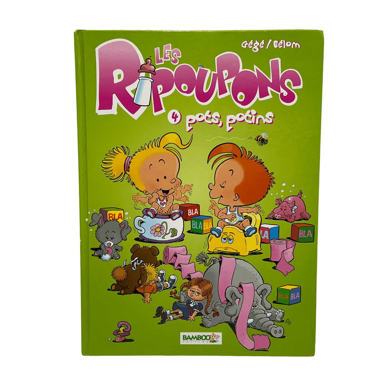 Les Ripoupons Tome 4 - Pots, potins - KIDIBAM