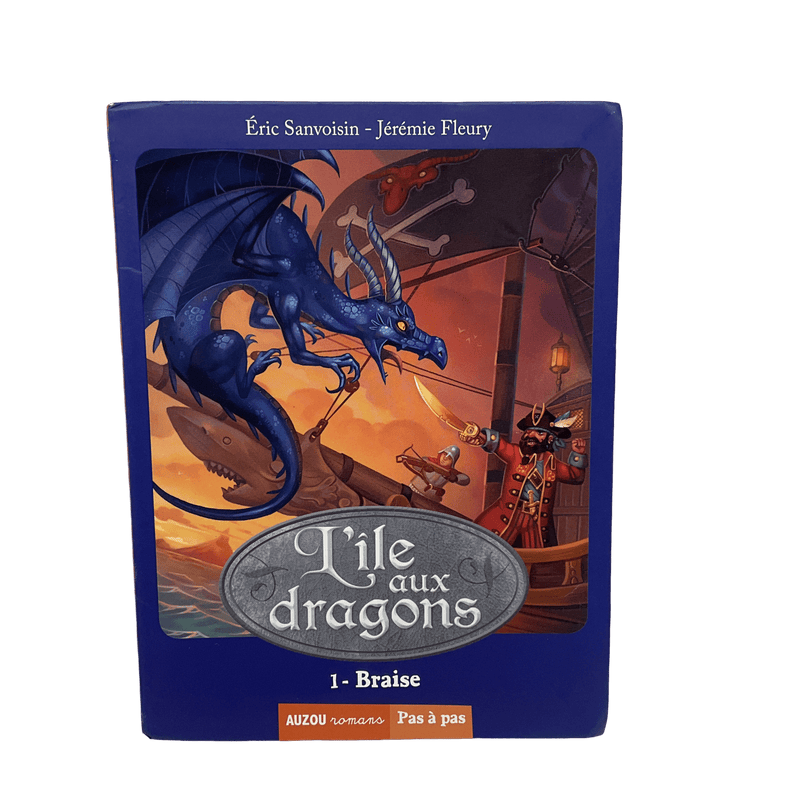 L'ile aux dragons Tome 1 Braise - KIDIBAM