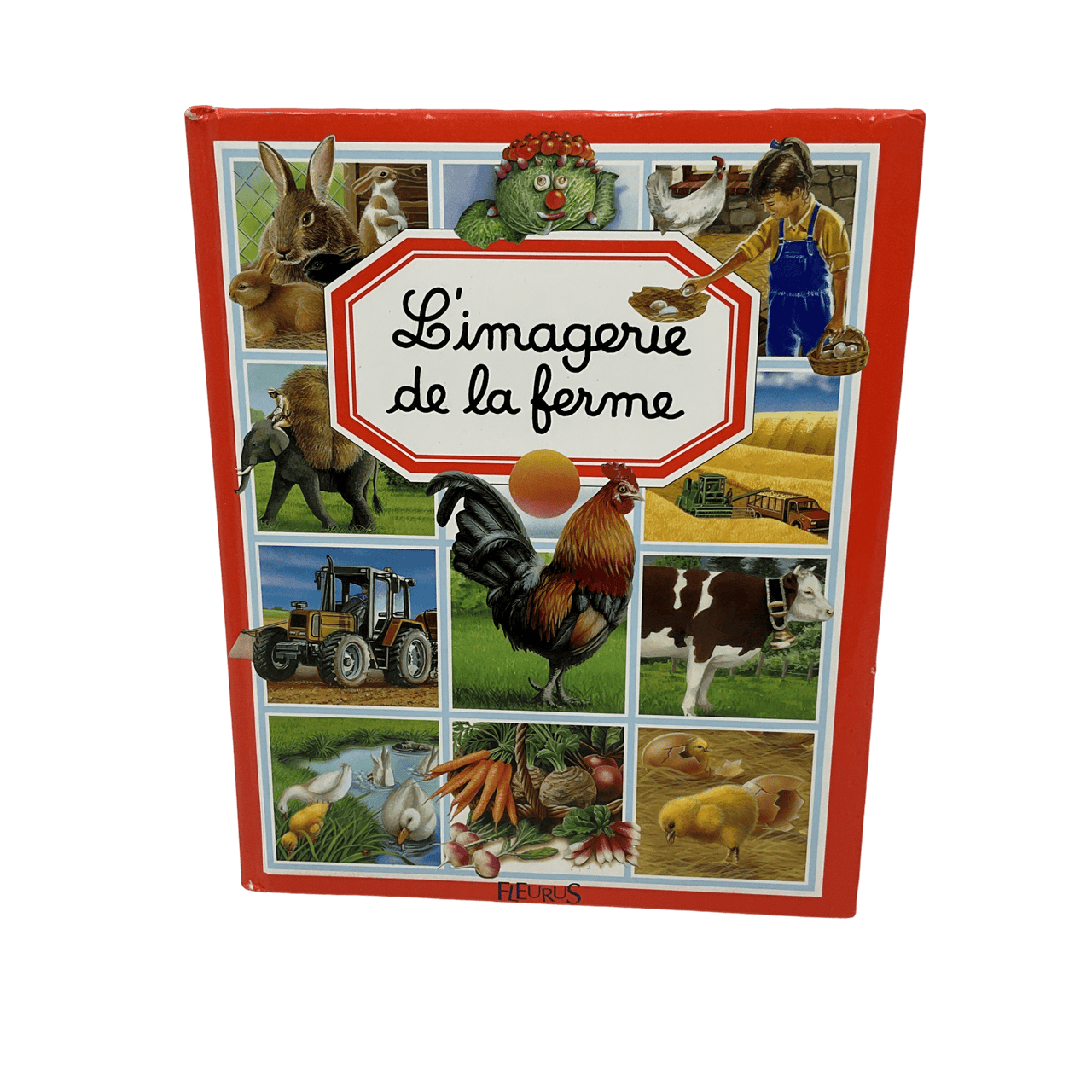 L'imagerie de la ferme + Autocollants - KIDIBAM