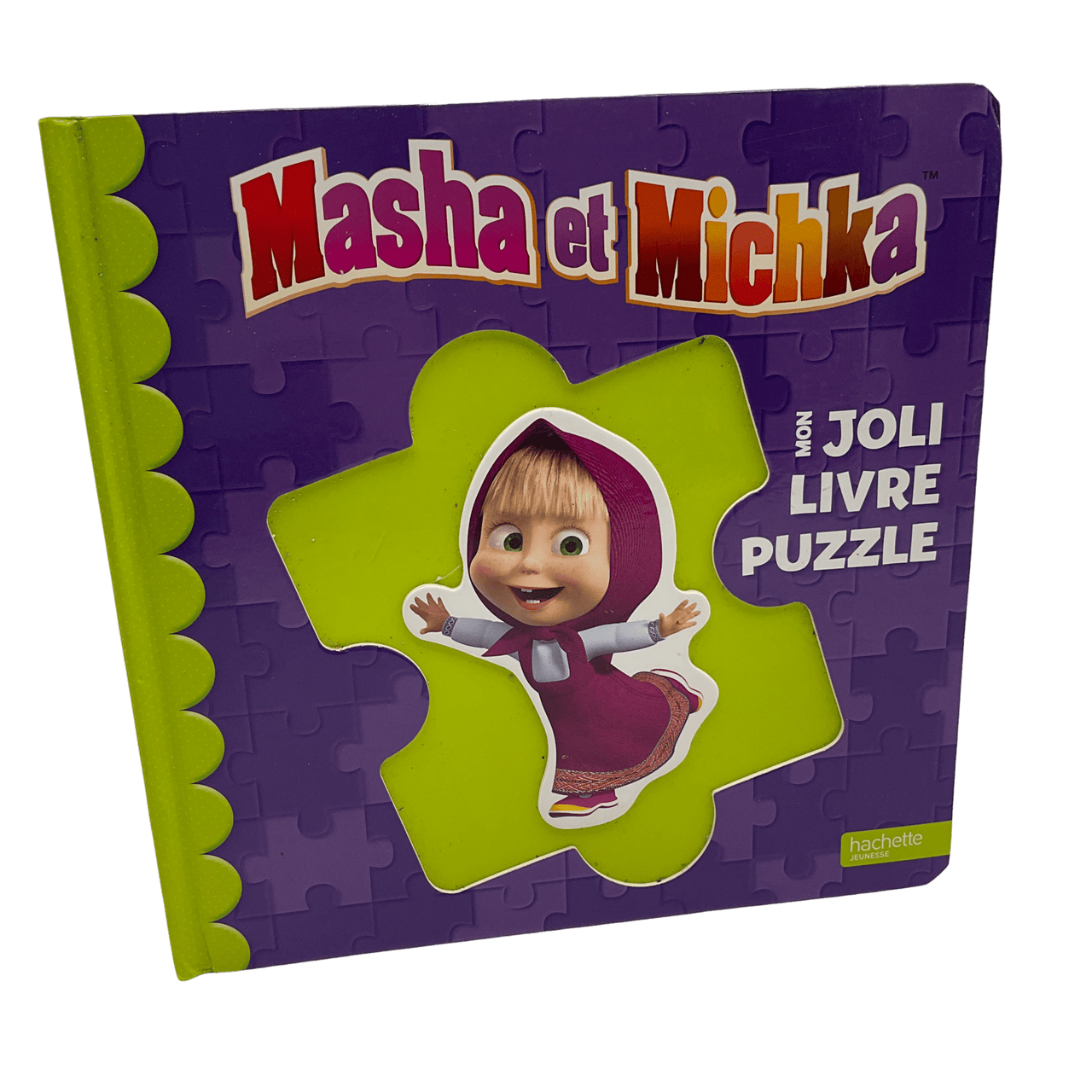 Livre 5 puzzles de 12 pièces Masha et Michka - KIDIBAM