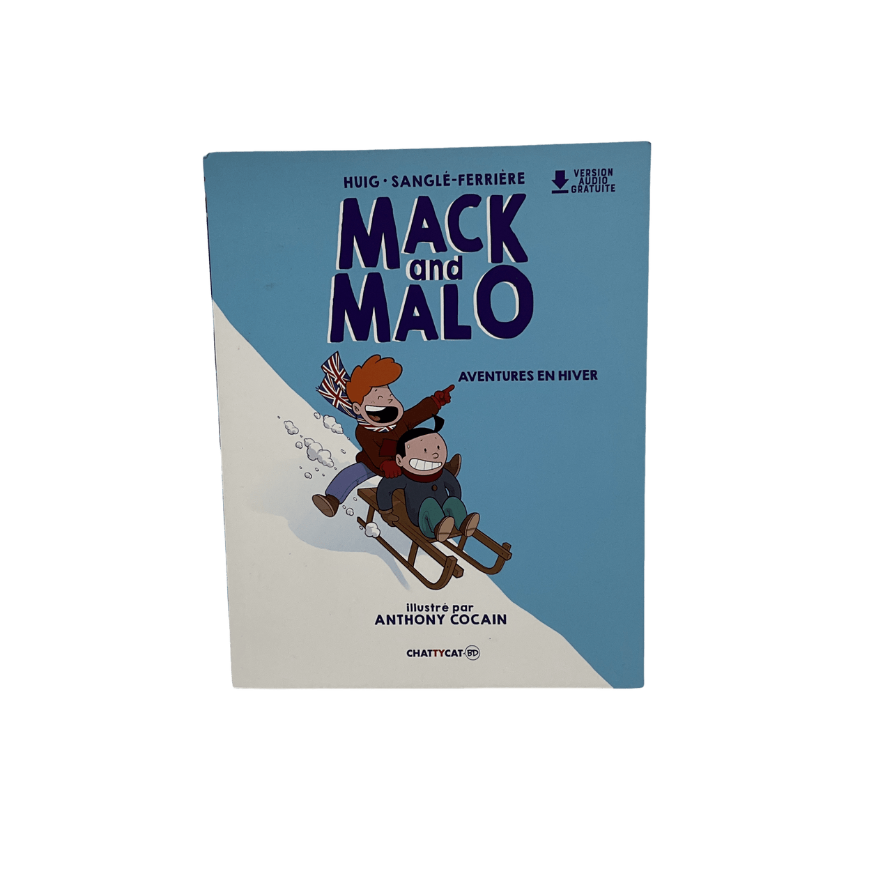 Livre bilingue - Mack and Malo - Aventures en hiver - KIDIBAM
