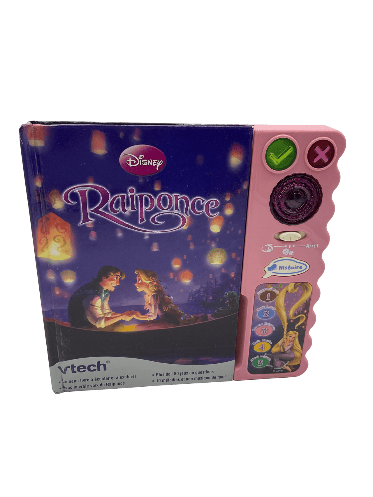 Livre électronique Raiponce Disney - KIDIBAM