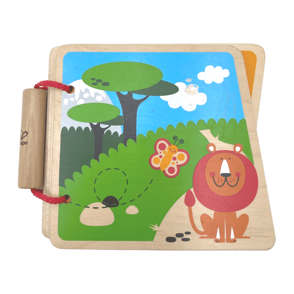 Livre en bois animaux - KIDIBAM