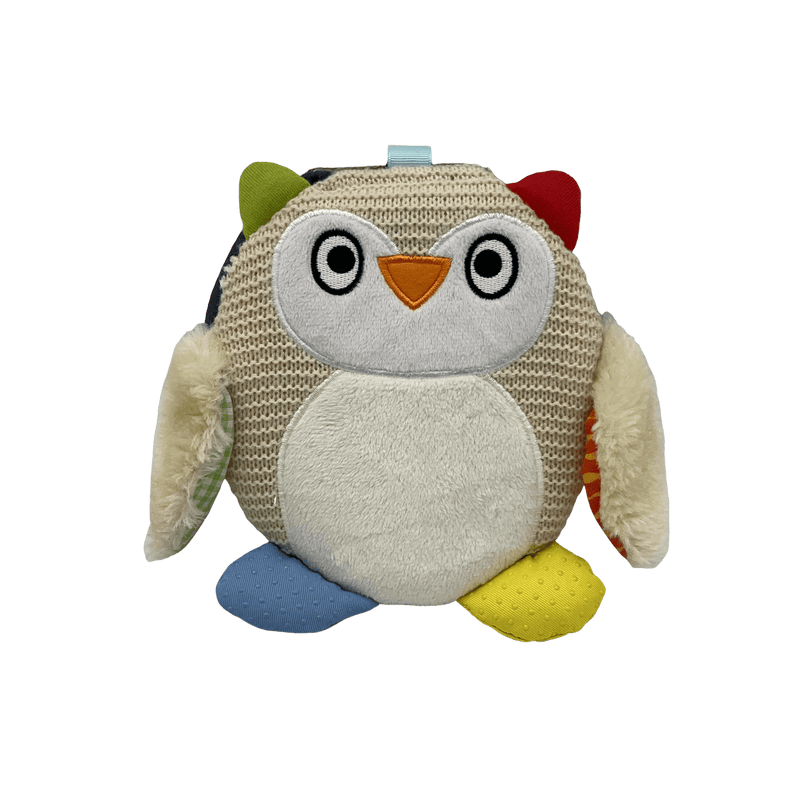 Livre en tissu hibou chouette - KIDIBAM