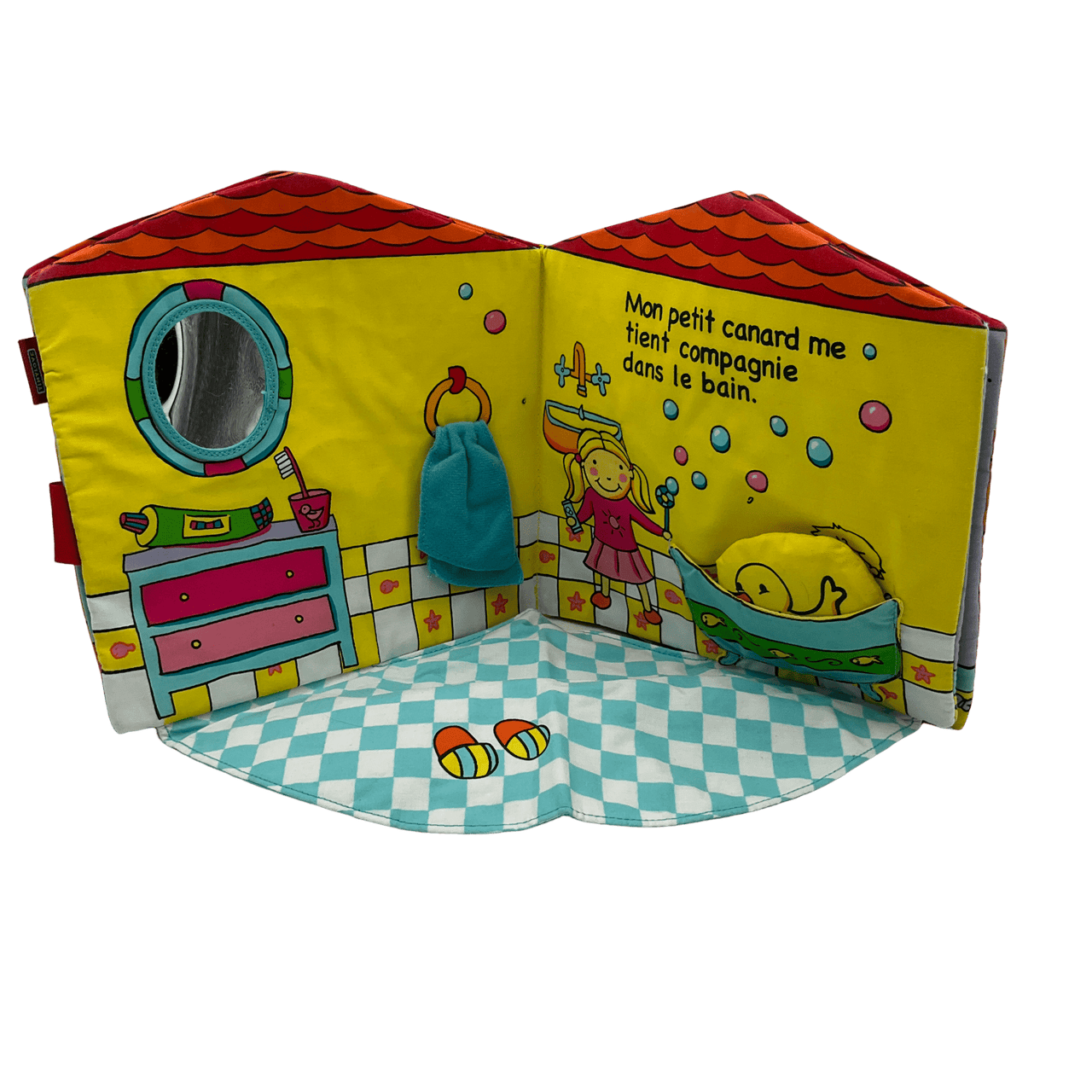 Livre en tissu Ma petite maison - KIDIBAM
