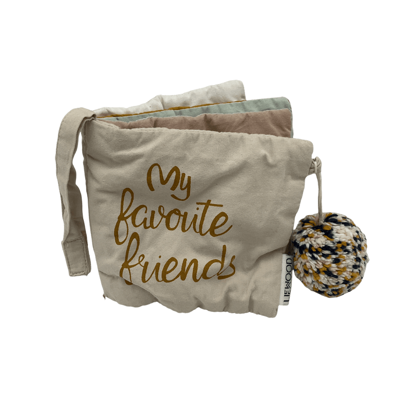 Livre en tissu My Favorite Friends - KIDIBAM