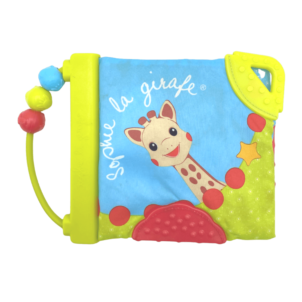 Livre en tissu Sophie la Girafe - KIDIBAM