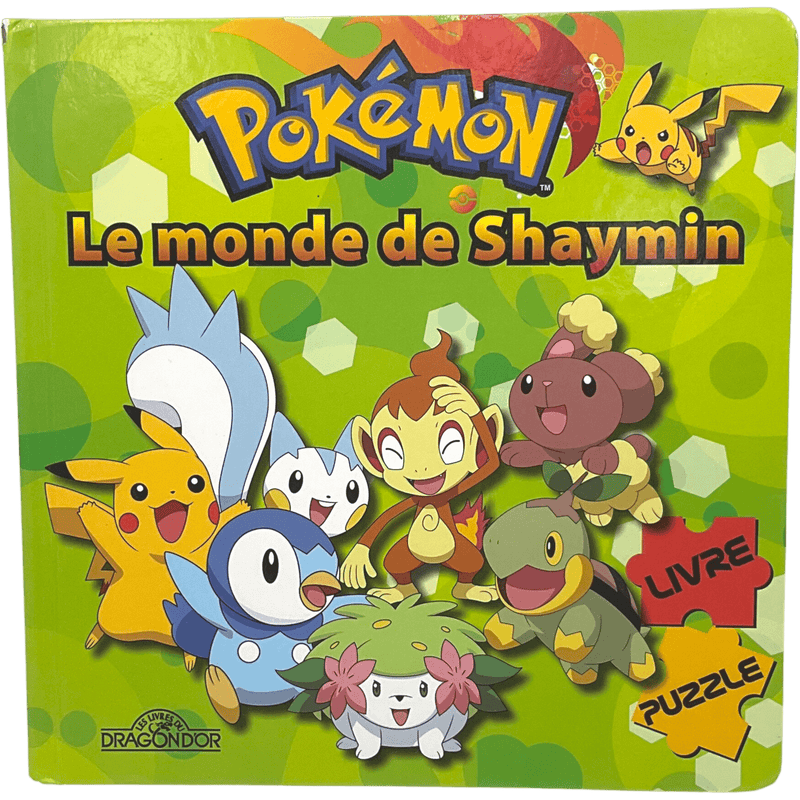 Livre et puzzle Pokémon - Le monde de Shaymin - KIDIBAM