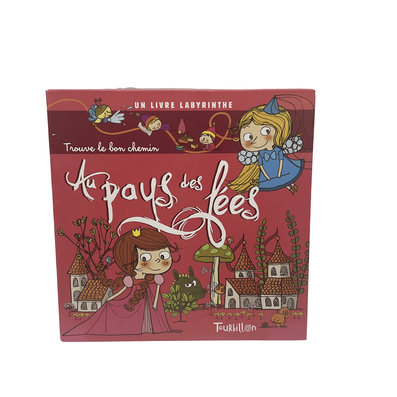 Livre labyrinthe - Au pays des fées - KIDIBAM