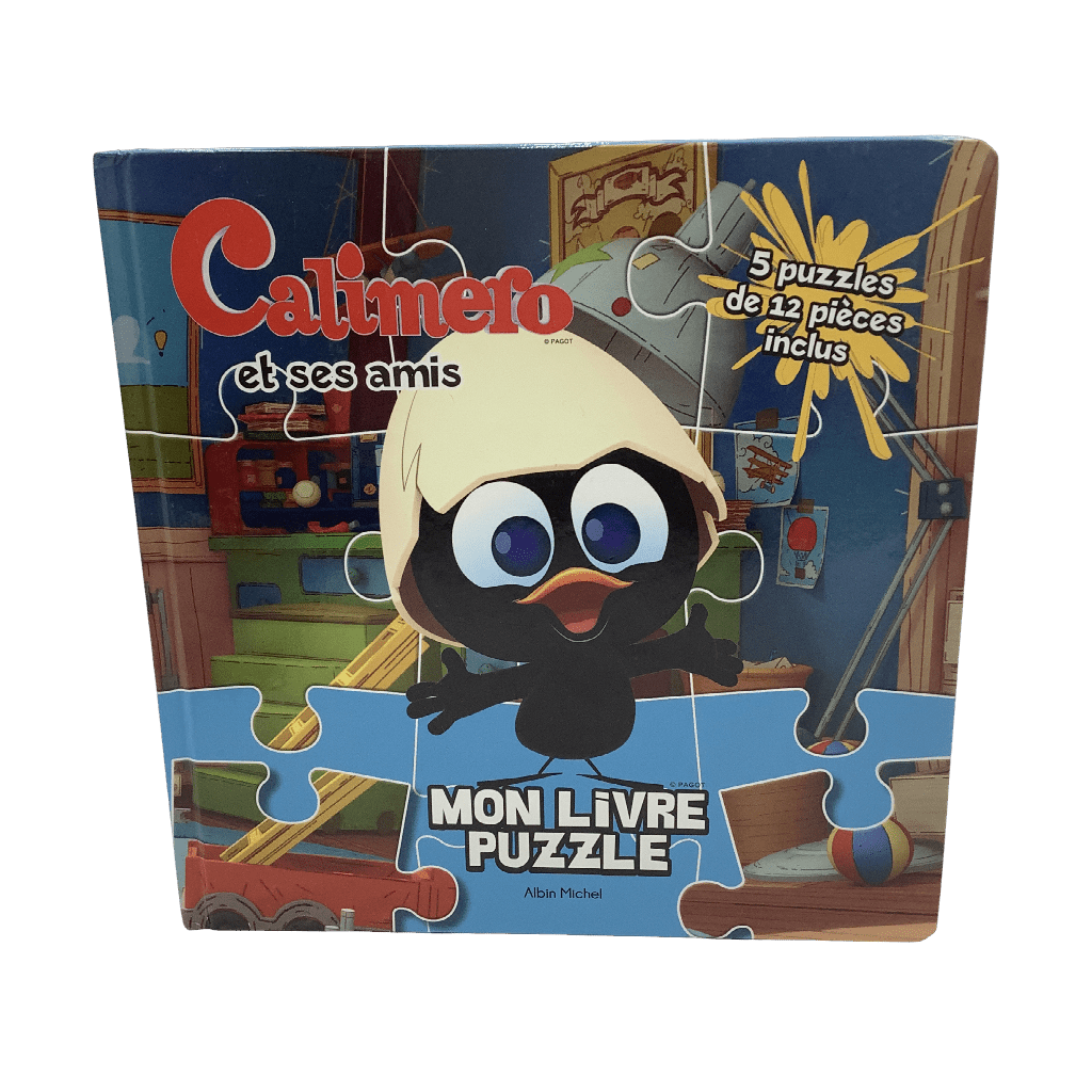 Livre puzzle 5X12 pièces Calimero et ses amis - KIDIBAM