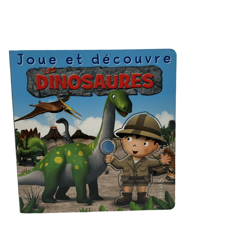 Livre puzzle - Les Dinosaures - KIDIBAM