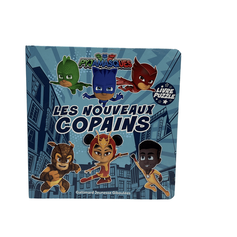 Livre puzzle Pyjamasques - Les nouveaux Copains - KIDIBAM