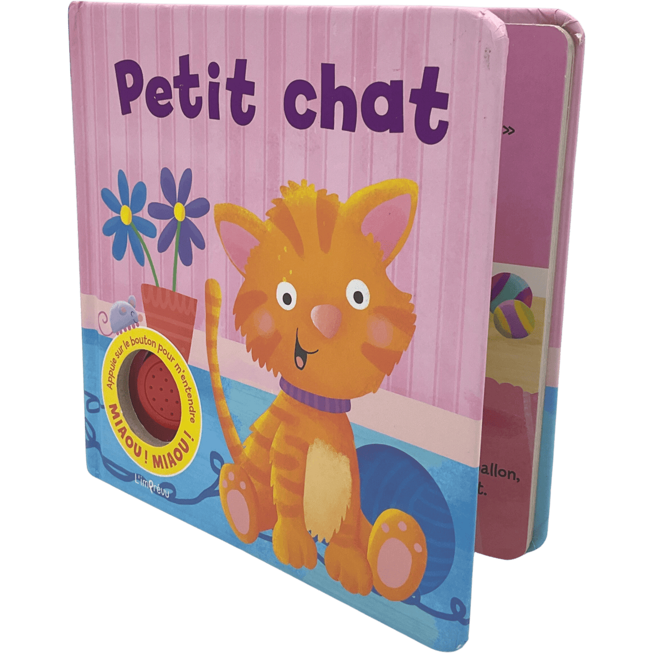 Livre sonore Petit chat - KIDIBAM
