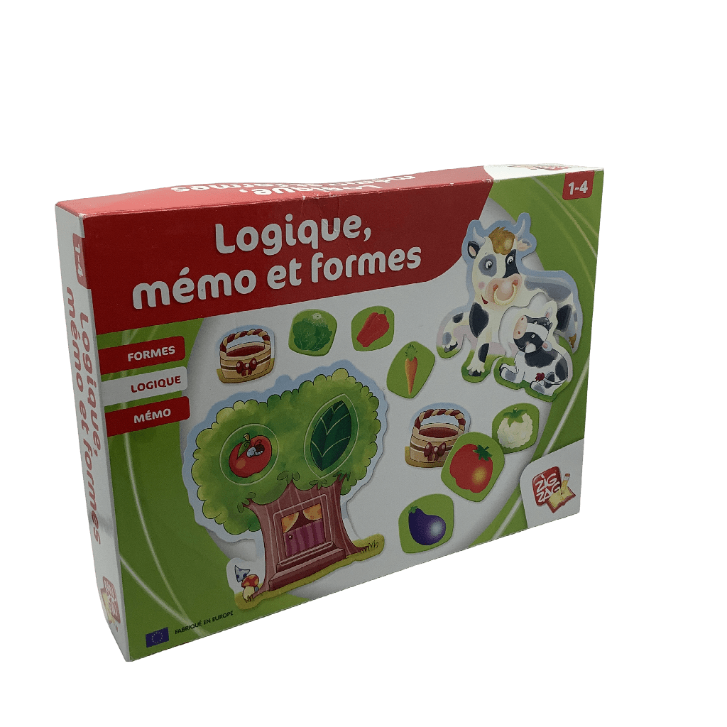 Logique, mémo et formes - KIDIBAM