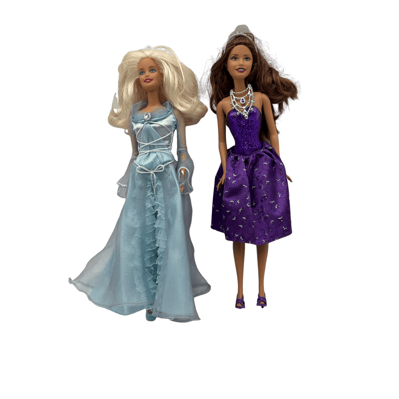 Lot de 2 Barbie Princesses - KIDIBAM