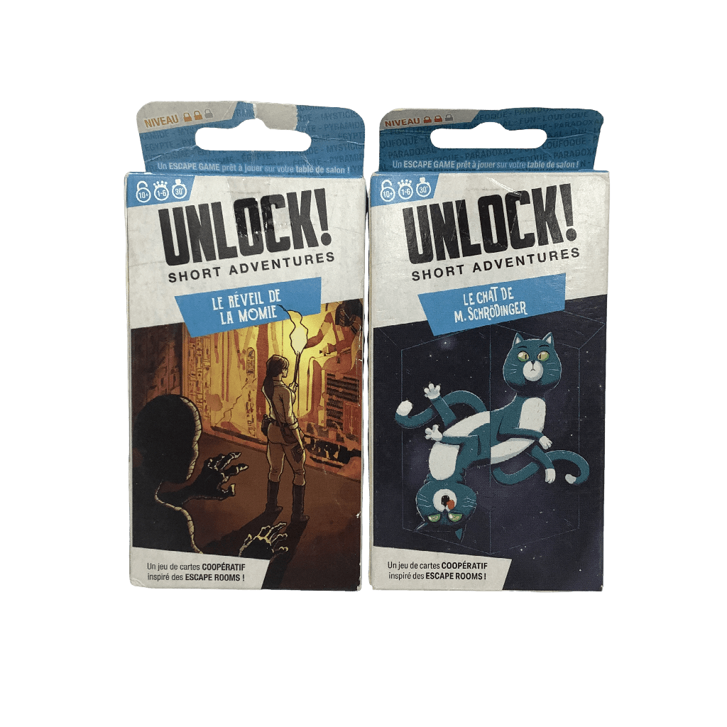 Lot de 2 Escape Game Unlock ! - KIDIBAM