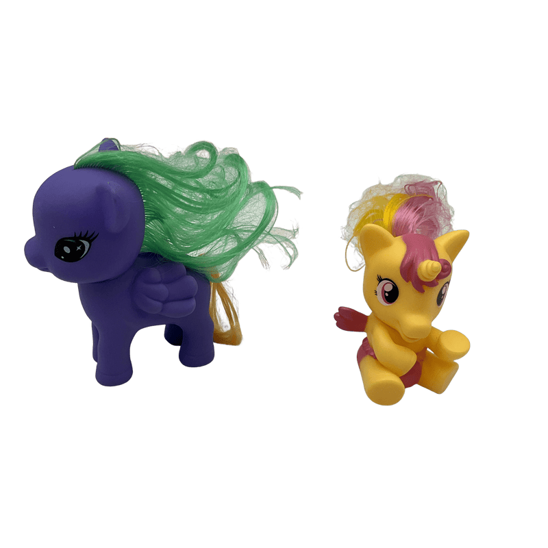 Lot de 2 figurines My Little Pony 8X12 cm - KIDIBAM