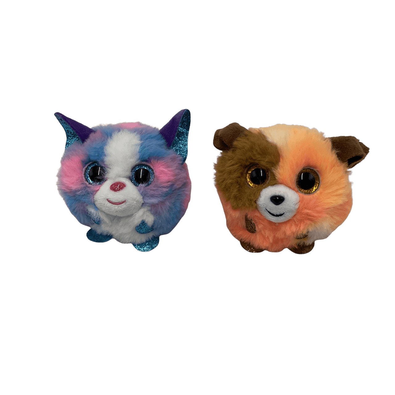 Lot de 2 peluches Puffies 9cm - KIDIBAM