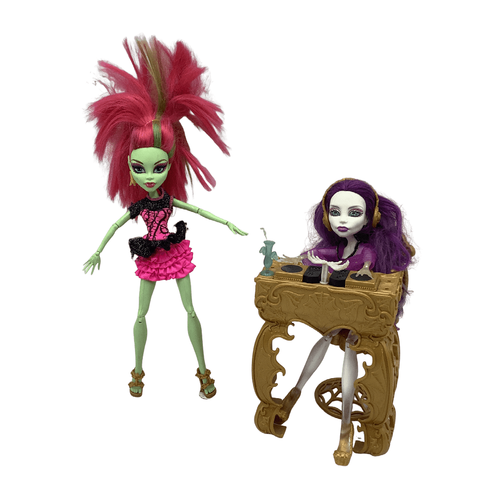 Lot de 2 poupées DJ Monster High - KIDIBAM
