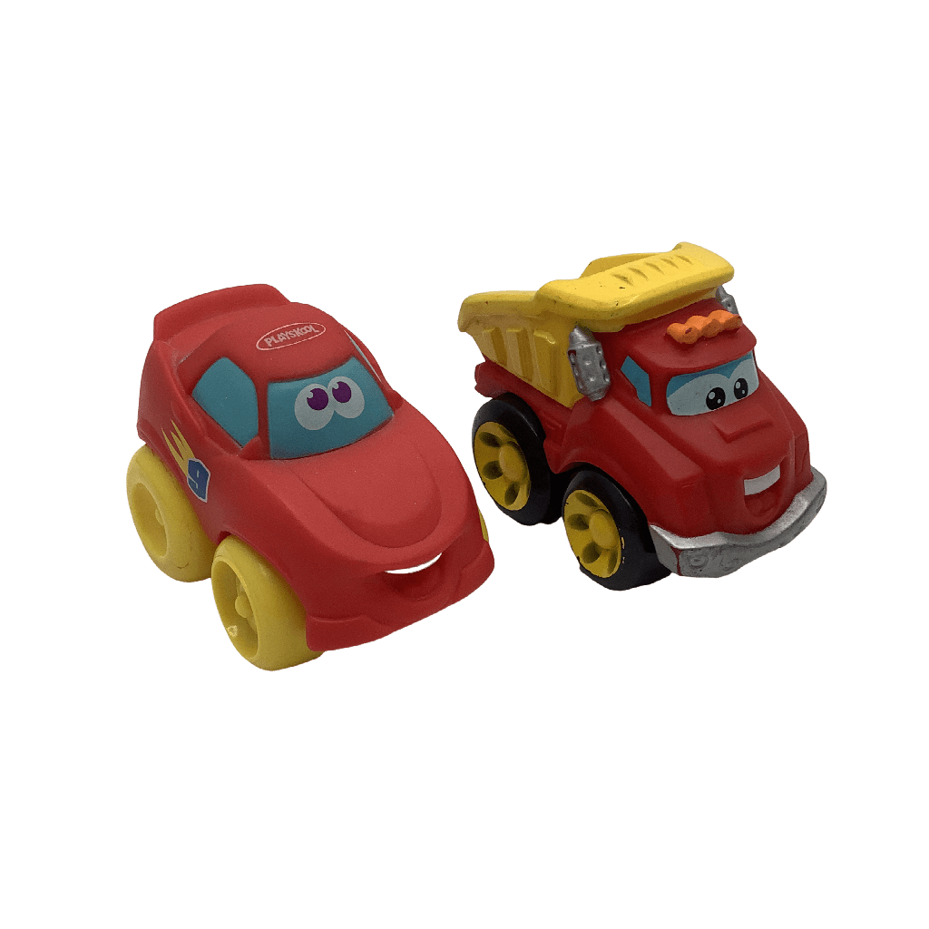 Lot de 2 voitures rouges 9cm - KIDIBAM