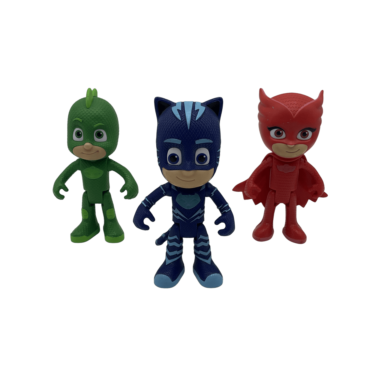 Lot de 3 Figurines bilingues sonore Yoyo Bibou Gluglu Pyjamasque 15cm - KIDIBAM