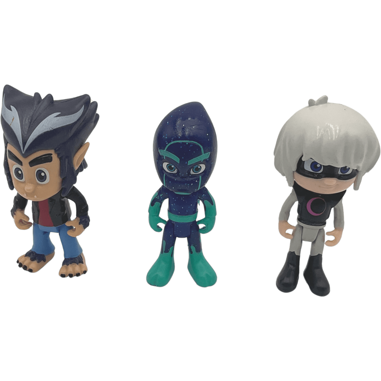 Lot de 3 personnages articulés 7.5cm Pyjamasques - KIDIBAM