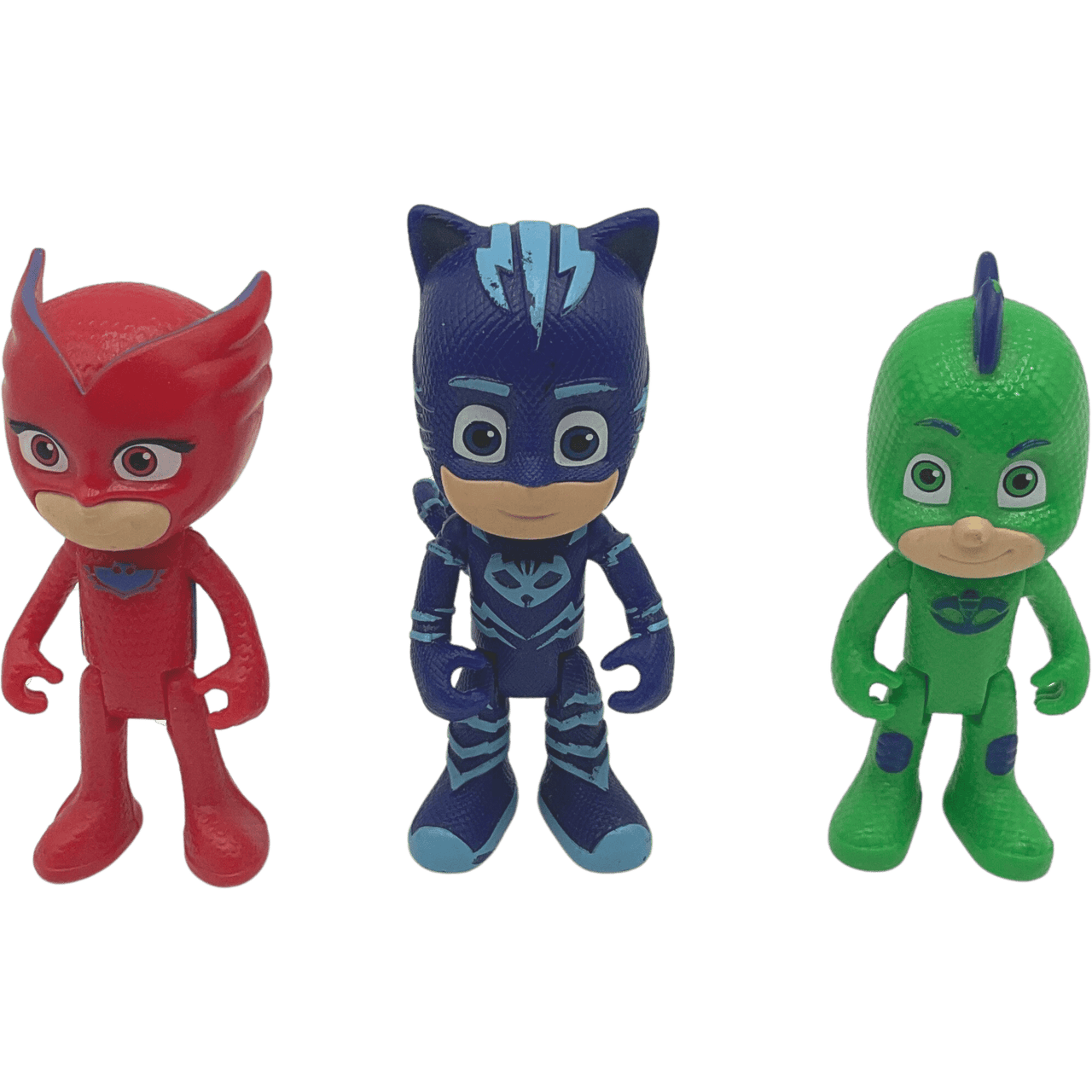 Lot de 3 personnages articulés 7.5cm Pyjamasques - KIDIBAM