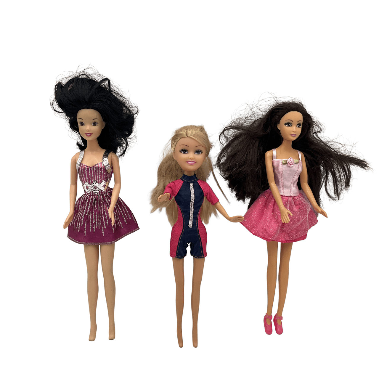 Lot de 3 poupées 27cm - KIDIBAM