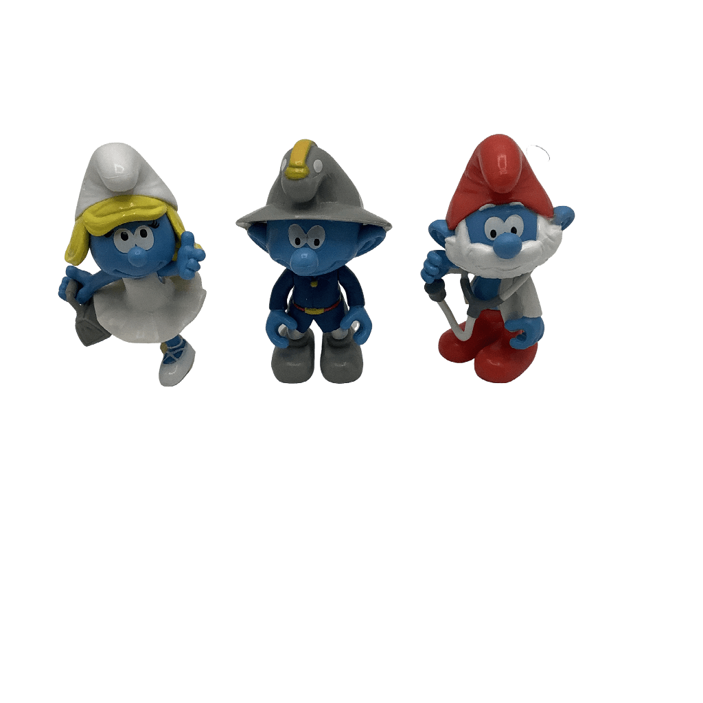 Lot de 3 Schtroumpfs 7cm - KIDIBAM