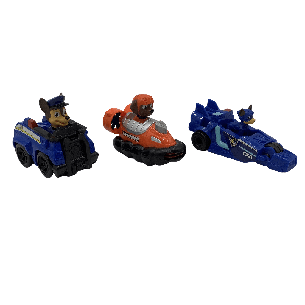 Lot de 3 véhicules Pat'Patrouille 10cm - KIDIBAM