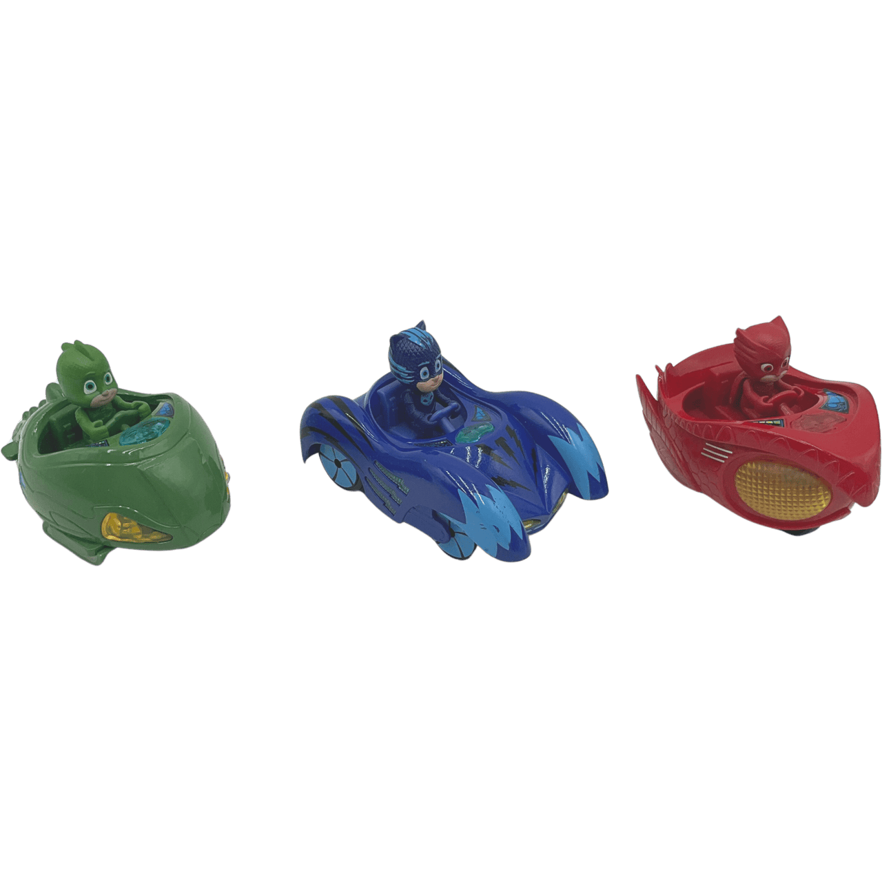 Lot de 3 véhicules PJ Masks sonore et lumineux - KIDIBAM