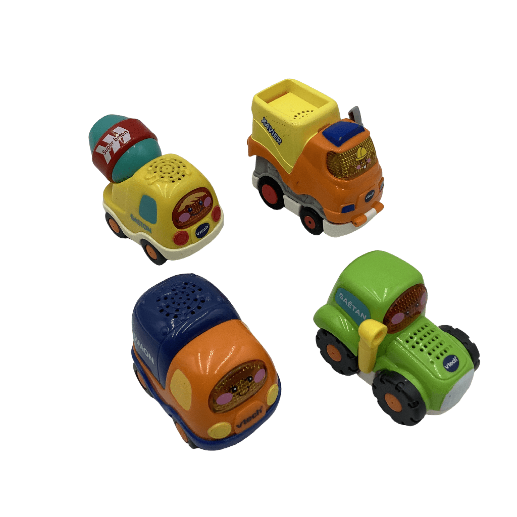 Lot de 4 Tut Tut Bolides - KIDIBAM