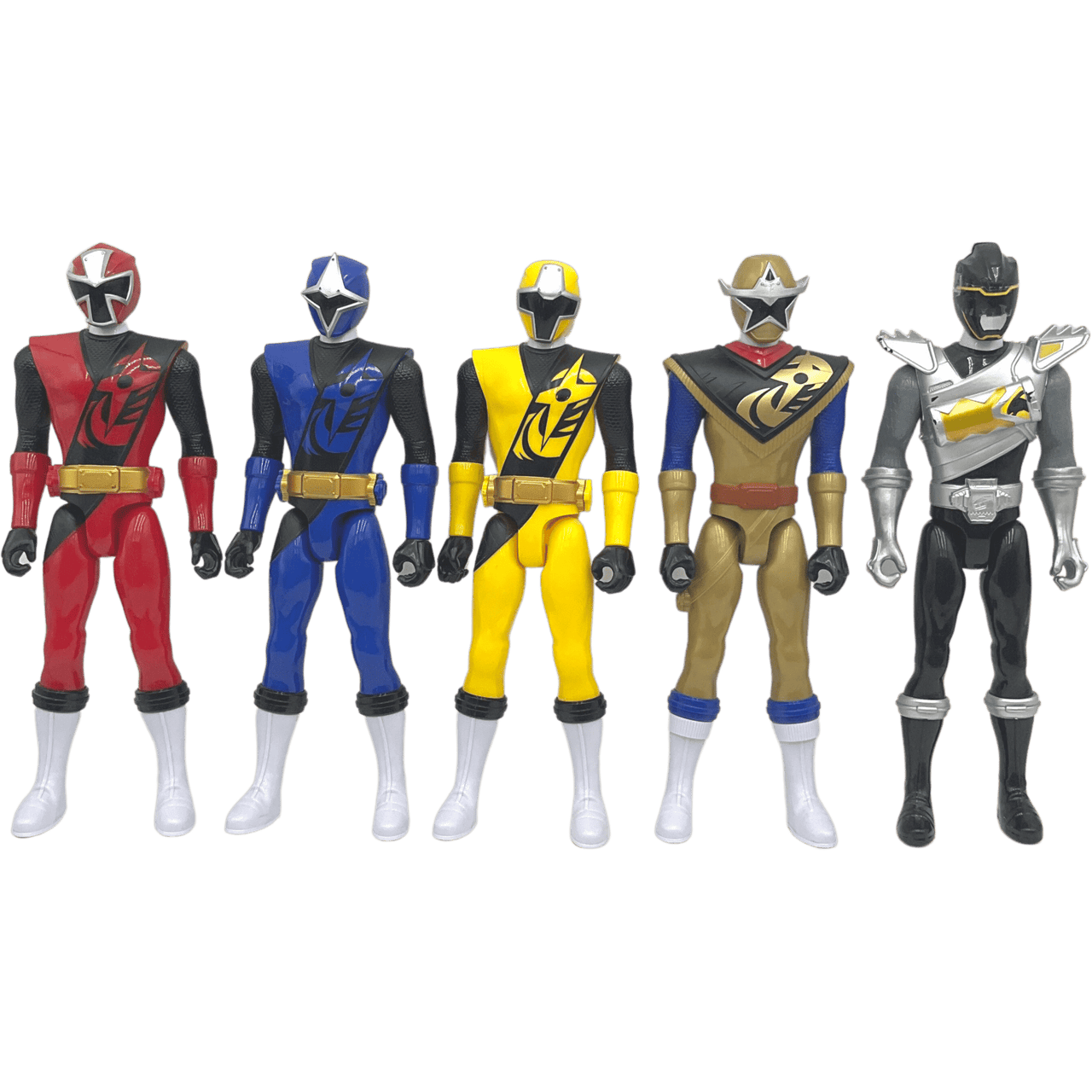 Lot de 5 figurines 30 cm Power Rangers - KIDIBAM