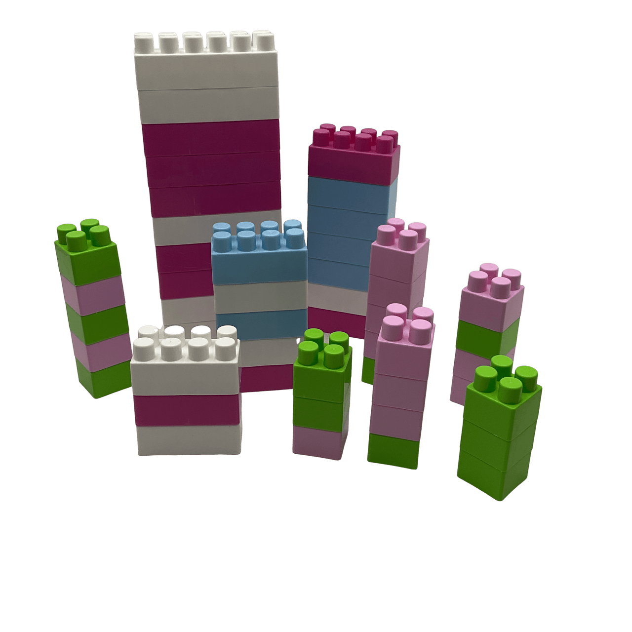 Lot de 50 bricks Abrick - KIDIBAM