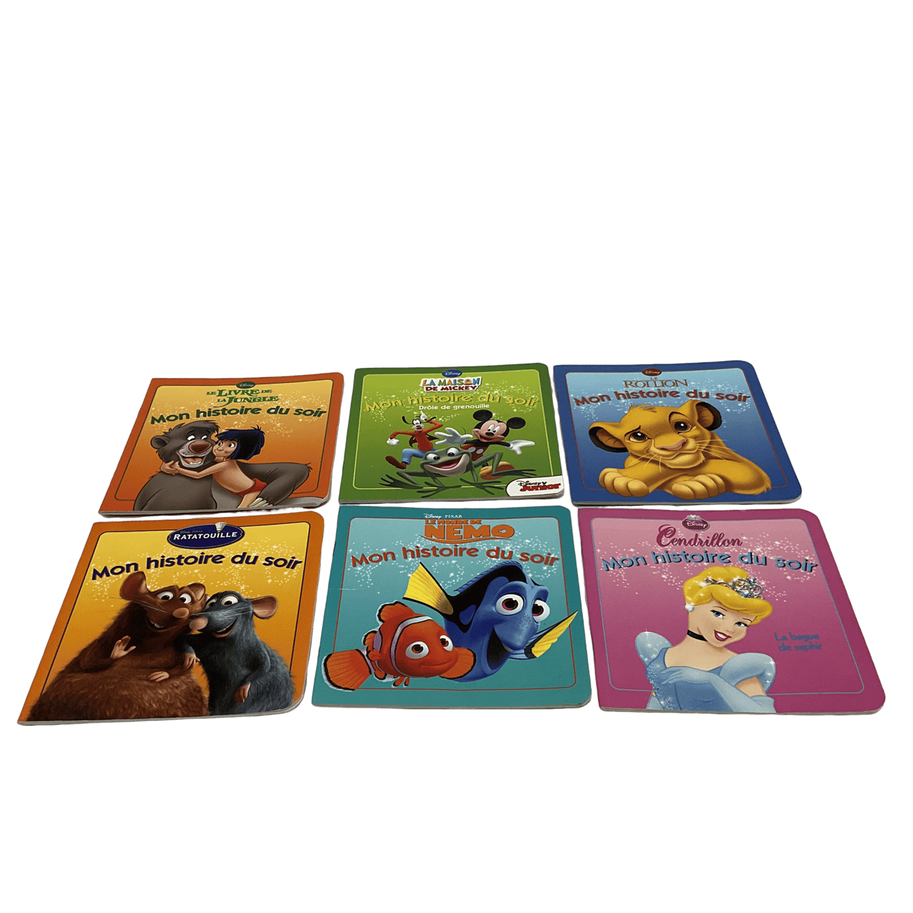 Lot de 6 livres Mon histoire du soir Disney - KIDIBAM