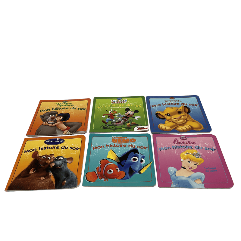 Lot de 6 livres Mon histoire du soir Disney - KIDIBAM