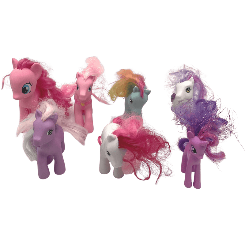 Lot de 7 Figurines - Mon petit Poney - KIDIBAM