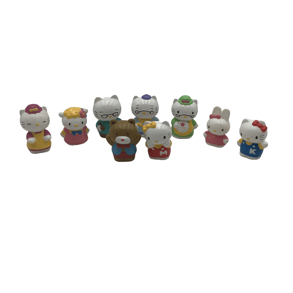 Lot de 9 figurines Hello Kitty et amis 5cm - KIDIBAM