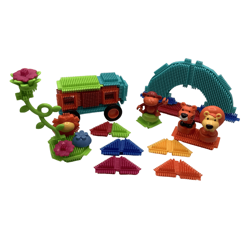 Lot de blocs de construction jungle 42 pièces - KIDIBAM