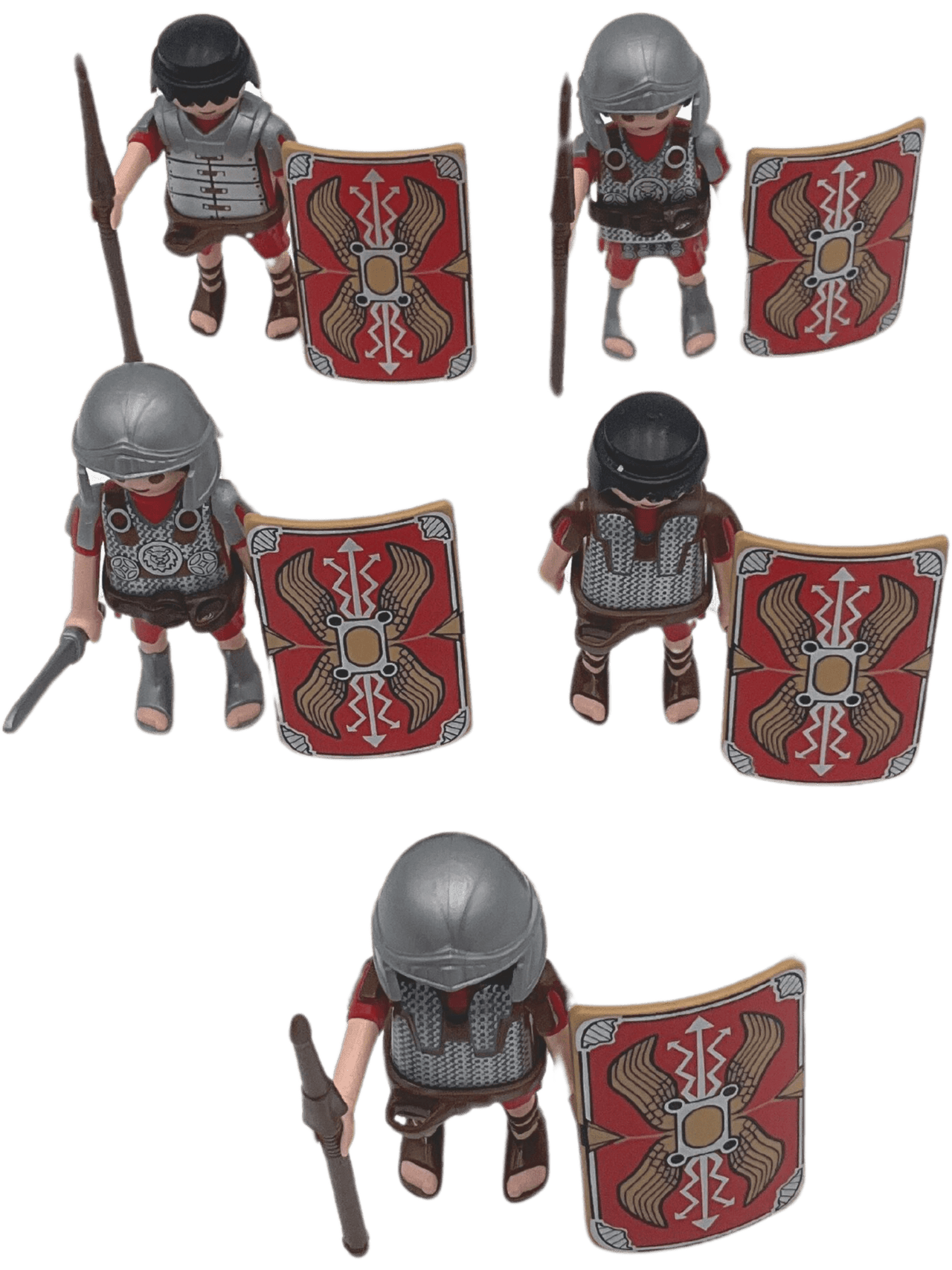 Lot de figurines Légionnaires Romains - KIDIBAM