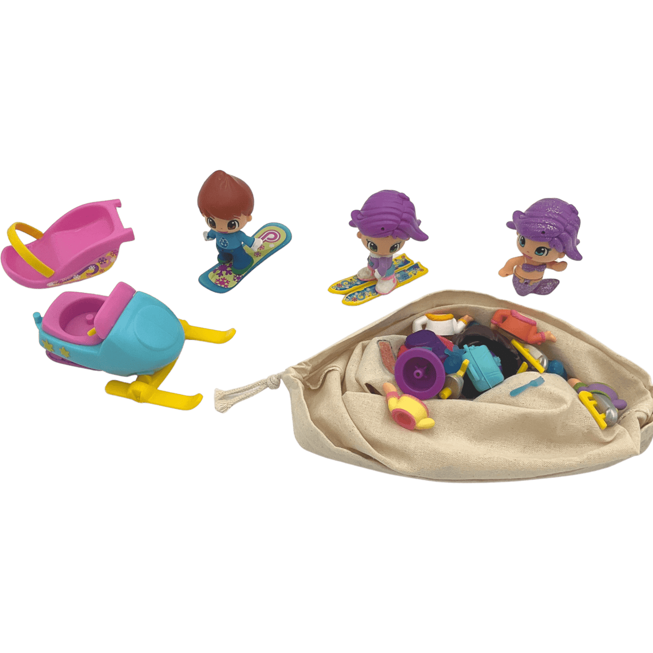 Lot de Piny Pon aux sport d'hiver - KIDIBAM