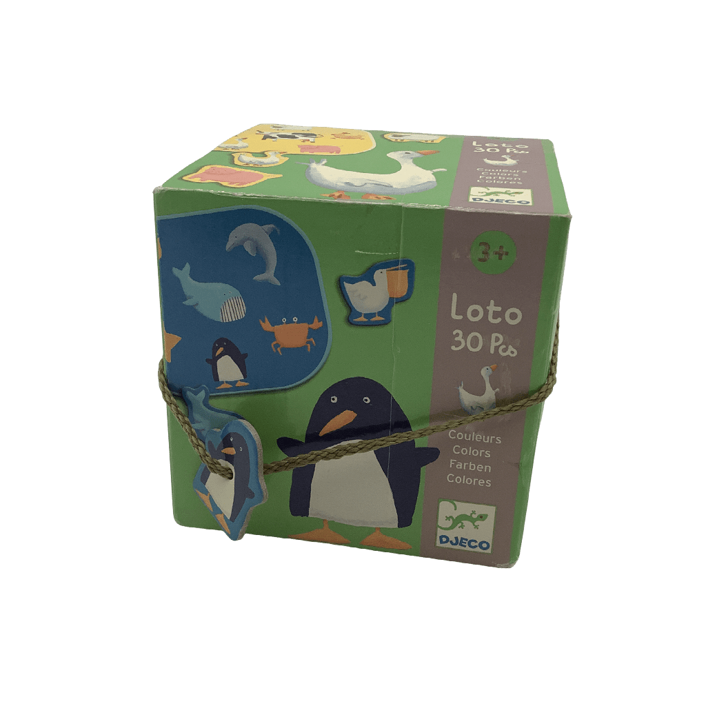 Loto 30 pièces - Animaux et Couleurs - KIDIBAM