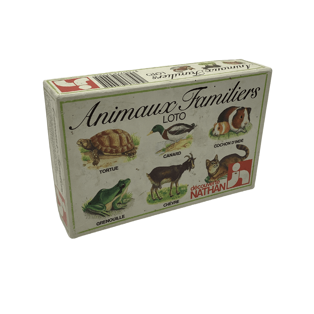 Loto 30 pièces des animaux familiers Vintage - KIDIBAM